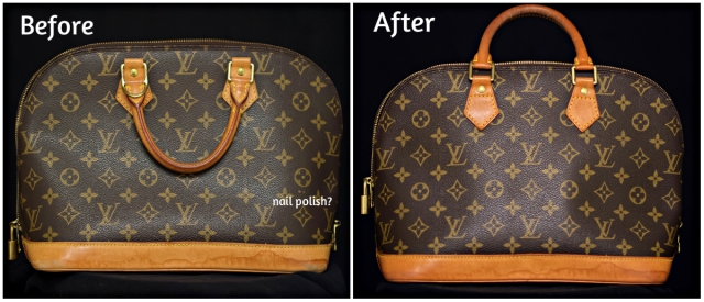 How to clean Louis Vuitton Vachetta Leather 